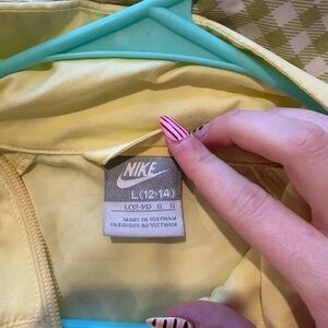 Nike Vibrant Yellow Zip-Up Jacket